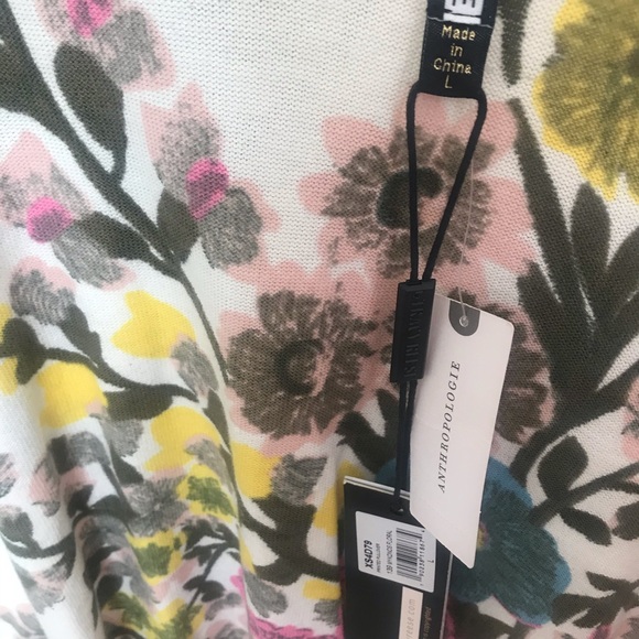 Plenty by Tracy Reese Mykonos Floral Printed Printed Pullover Sweater - Picture 4 of 5